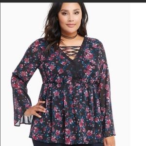 Torrid - Bell Sleeve Blouse ✨